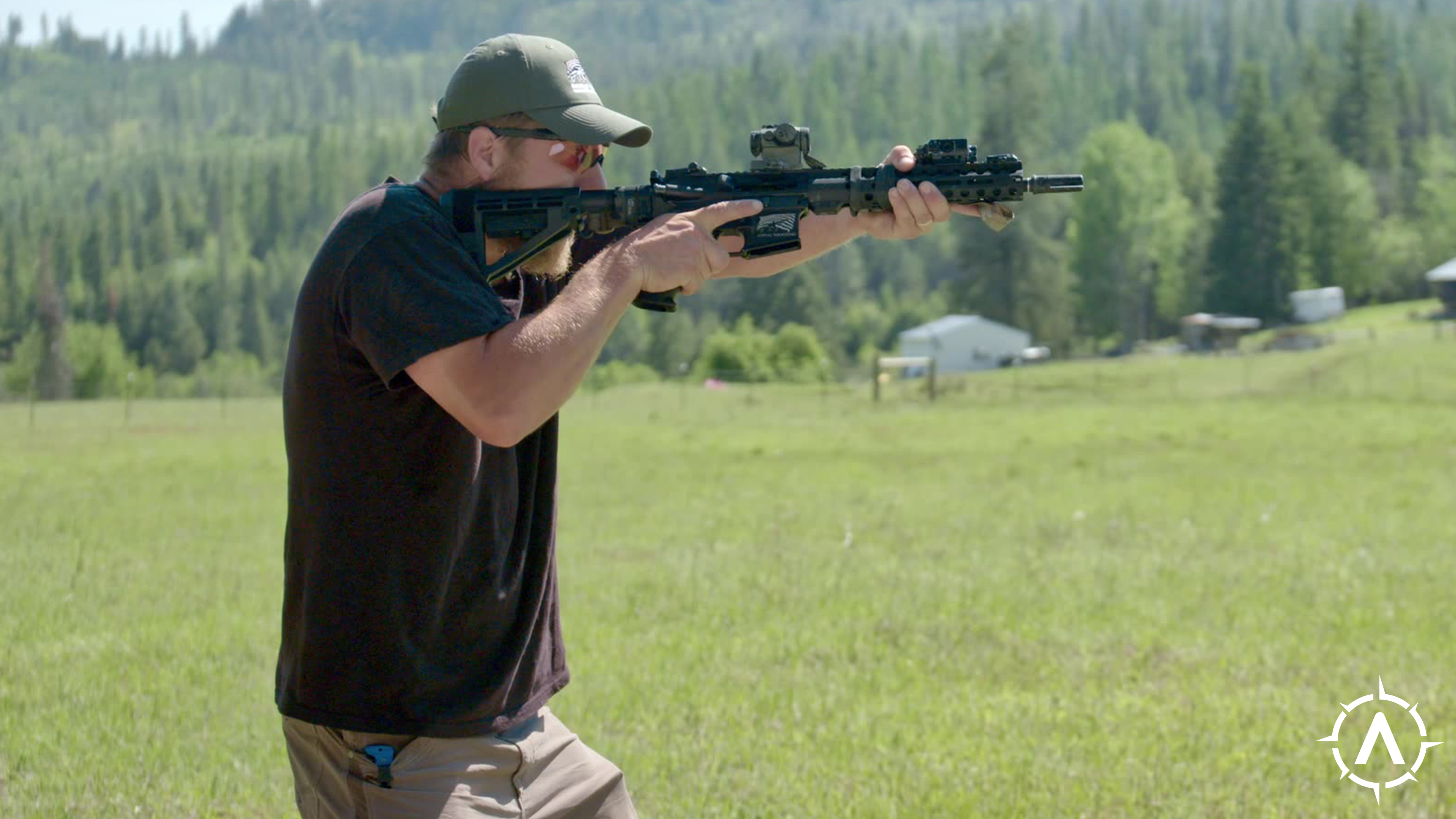 Proper Rifle Fighting Stance