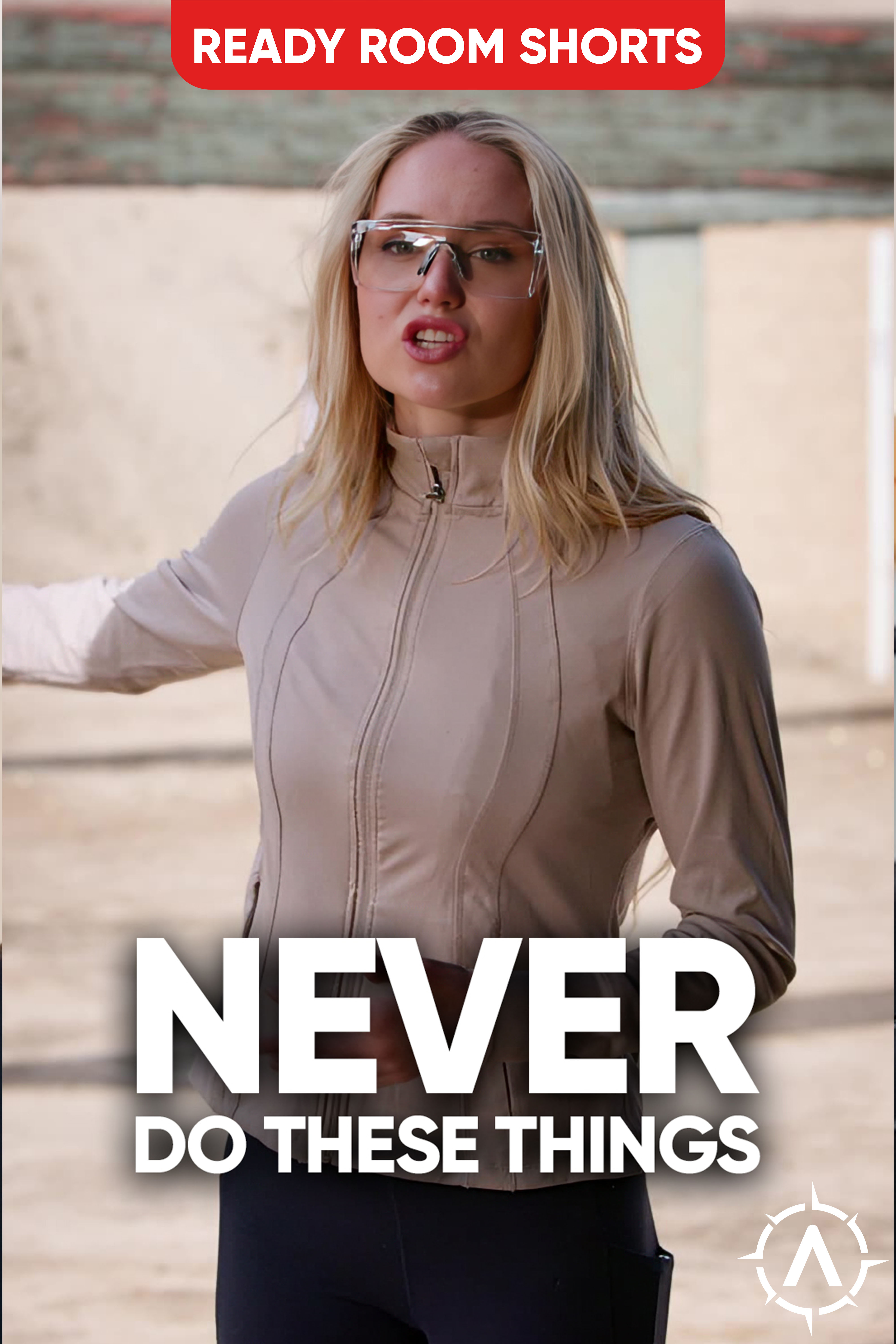 NEVER POINT A FIREARM IN AN UNSAFE DIRECTION