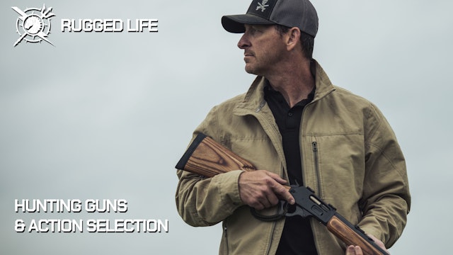 The Rugged Life: Hunting Guns and Action Selection