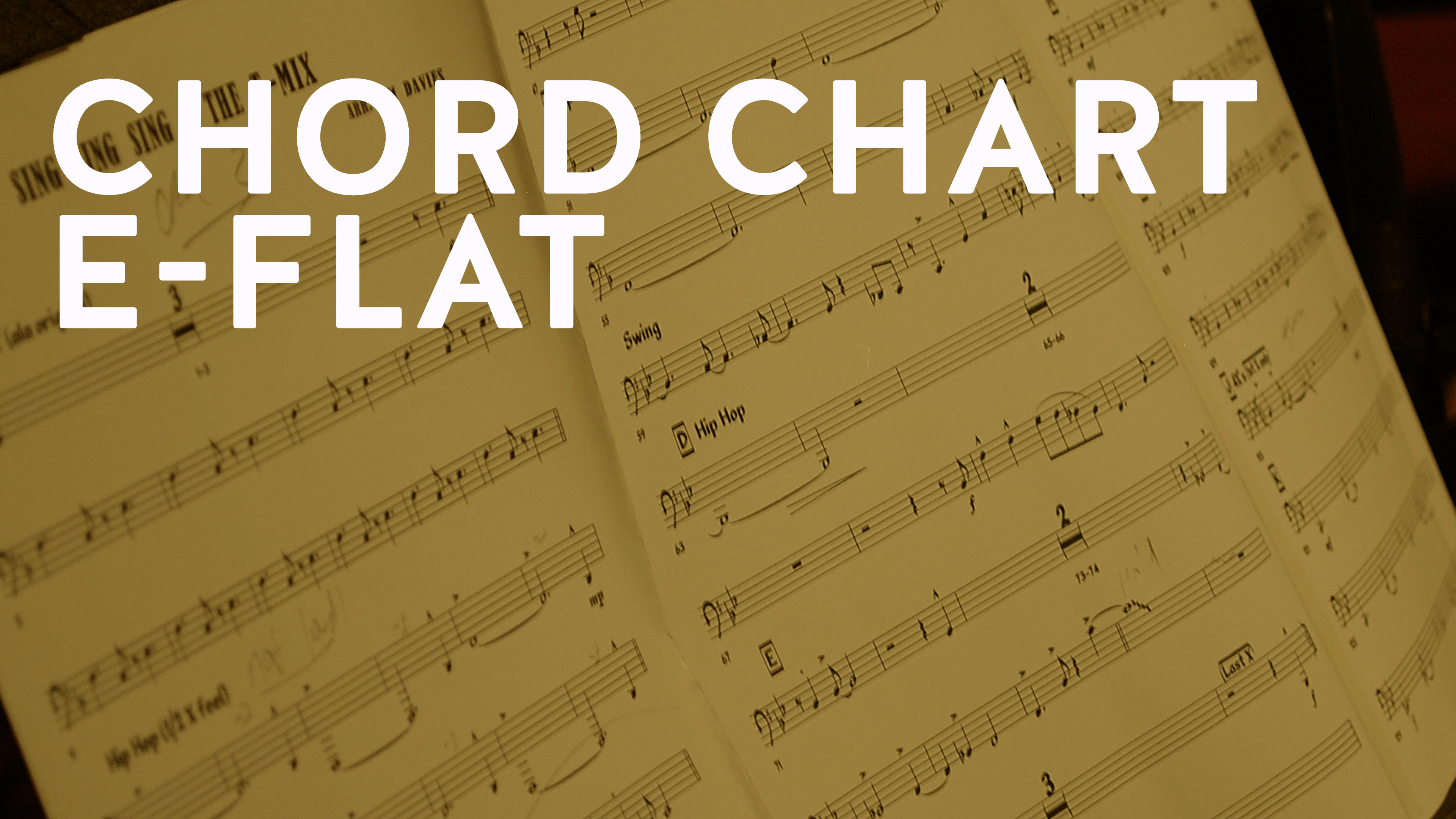 IT COULD HAPPEN TO YOU Chords Eb (PDF)