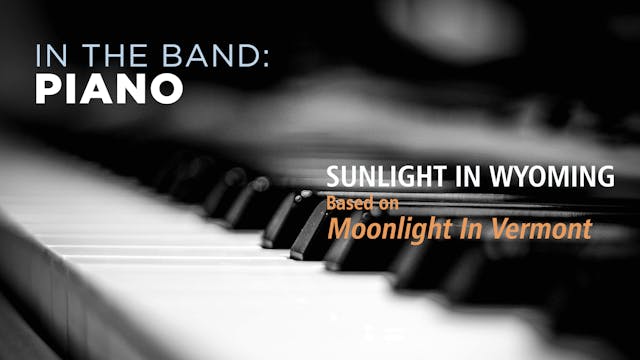 Piano: SUNLIGHT IN WYOMING / MOONLIGH...