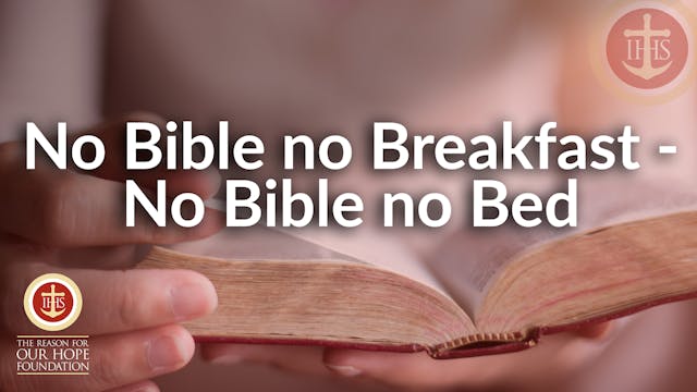 No Bible - No Breakfast, No Bible - N...
