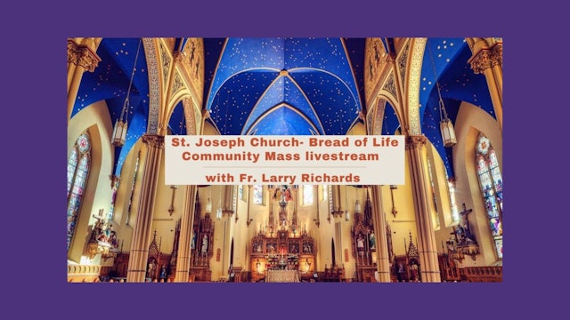 Sunday Mass Video - 1st Sunday of Lent, February 26, 2023