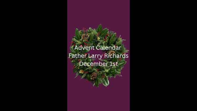 Advent Calendar - December 1