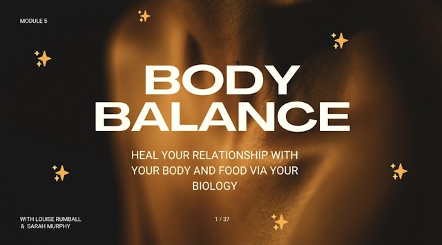 49. Week 5 - Body Balance Slides