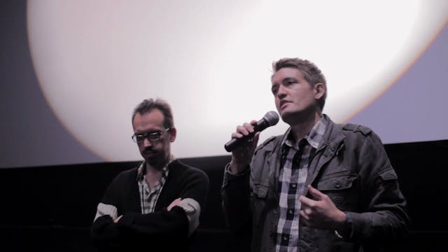 Q&A with director Chris Eska at Leeds...