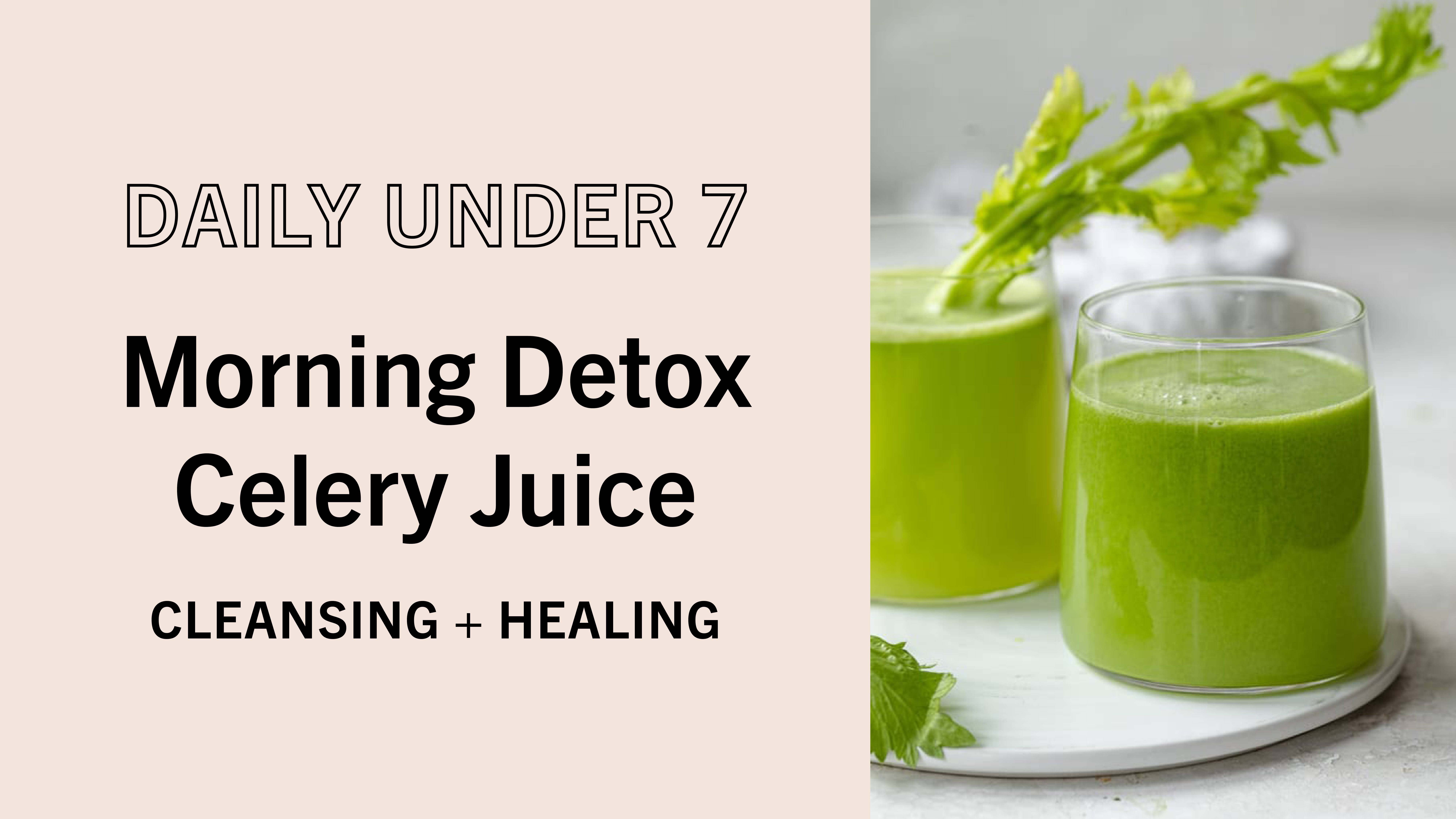 Elmira's Morning Detox Celery Juice