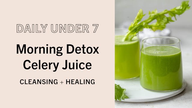 Elmira's Morning Detox Celery Juice