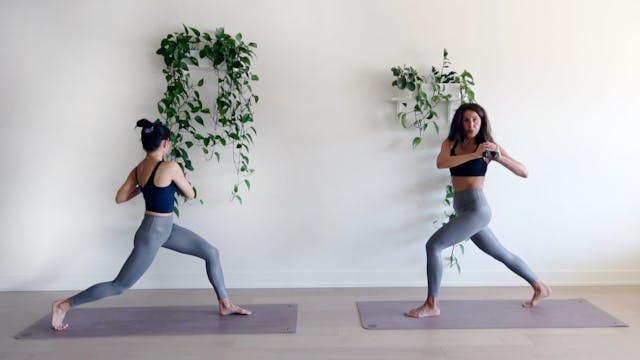 30 Min Yoga Sculpt w/ Elmira & Jen