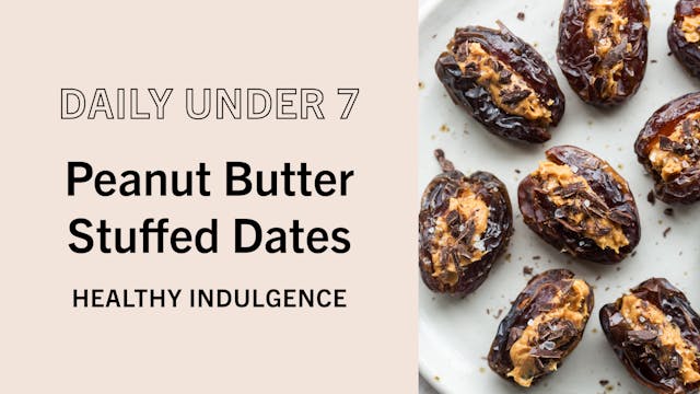 Elmira's Peanut Butter Stuffed Dates