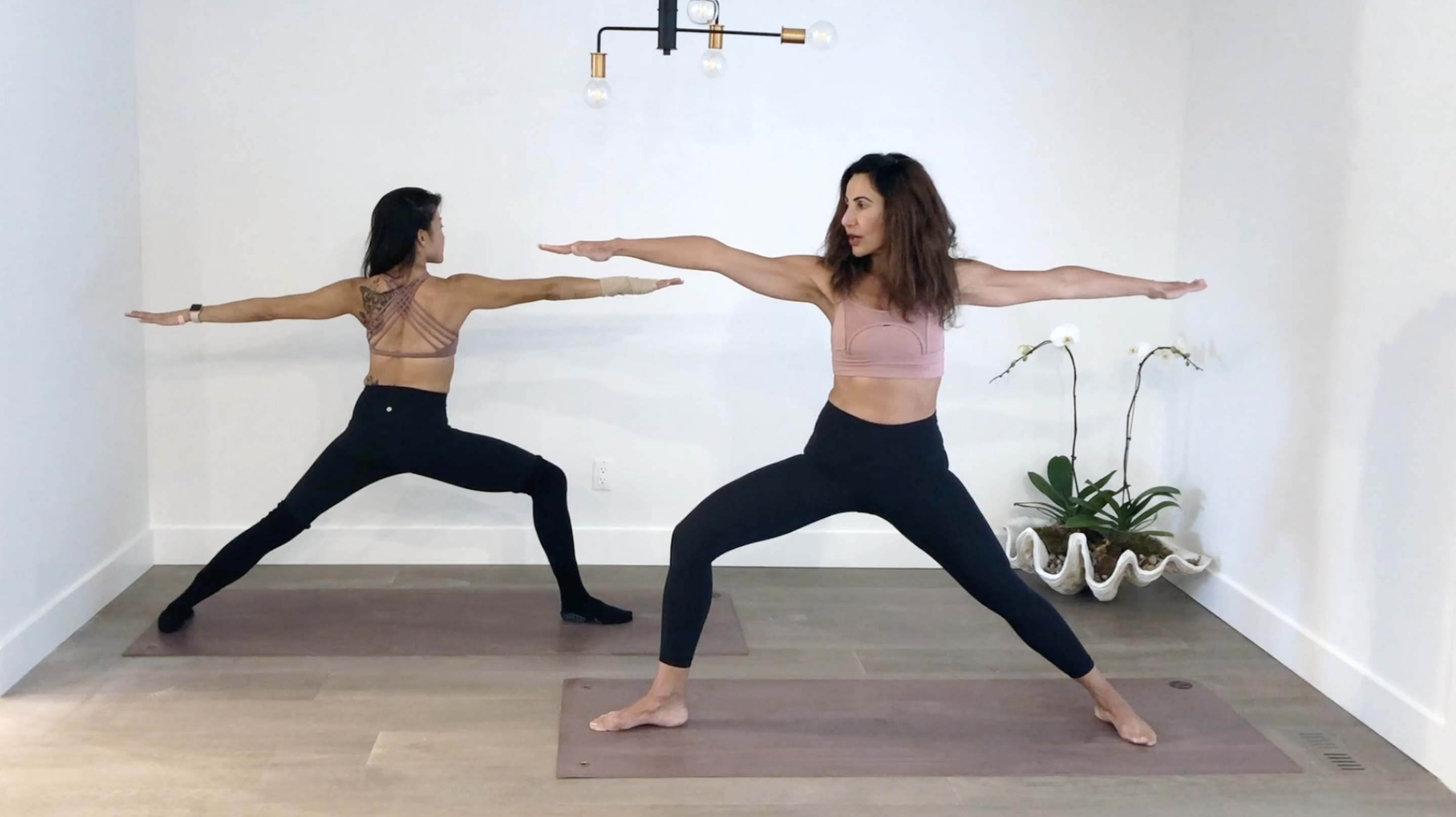 15 Min Mood Boosting Flow w/ Elmira and Jen