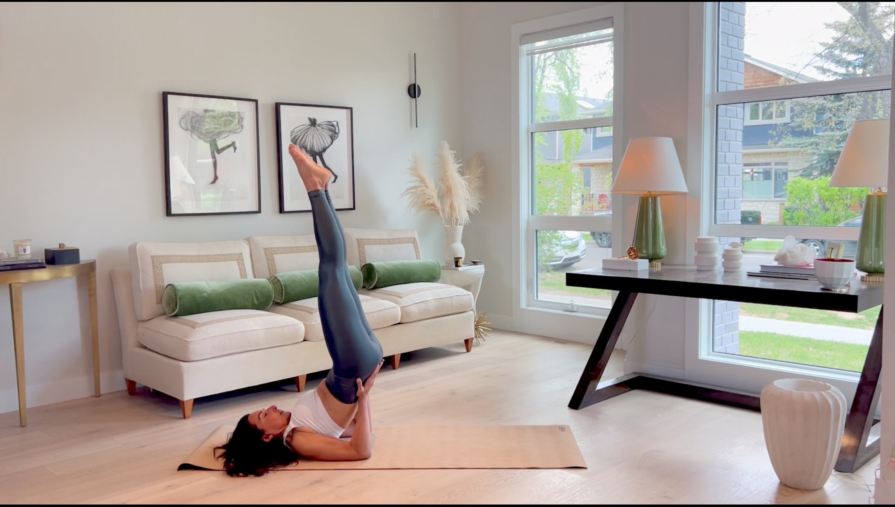 Sweaty Powerful Yoga Workout - see note for Ted Talk reference