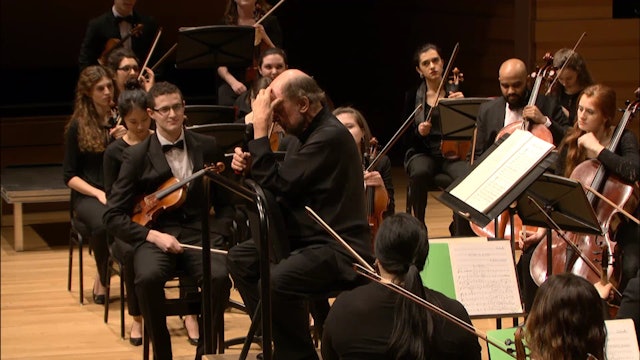 Sir Roger Norrington conducts the Royal Conservatory Orchestra