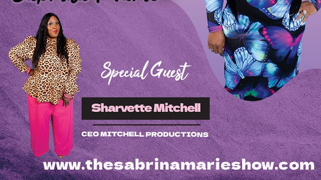 Sharvette Mitchell is a powerhouse br...