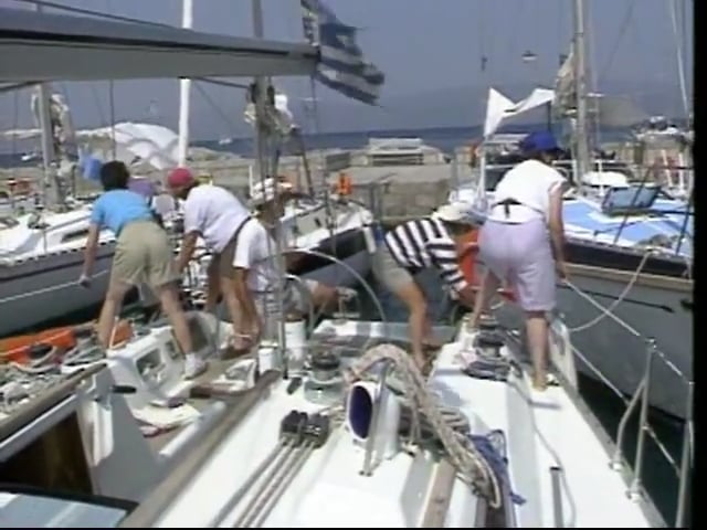 303F: Anchoring under Sail and Med Moor