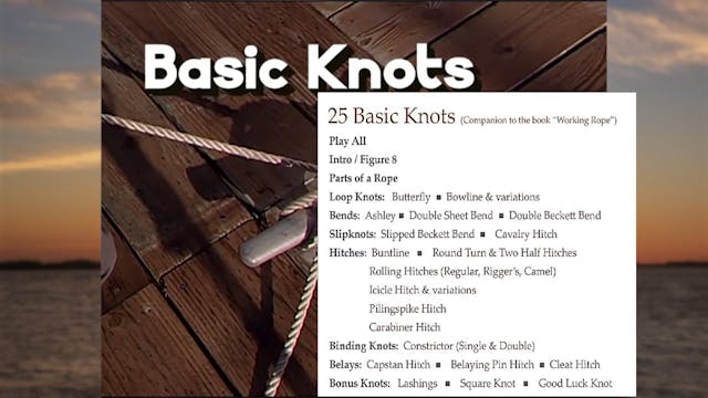 TRAILER - Basic Sailing Knots with Br...