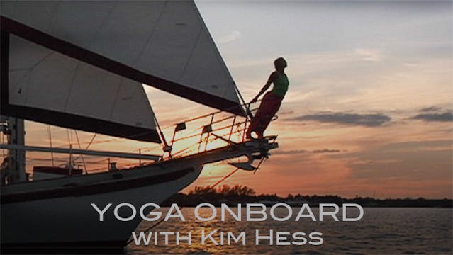 Yoga Onboard with Kim Hess
