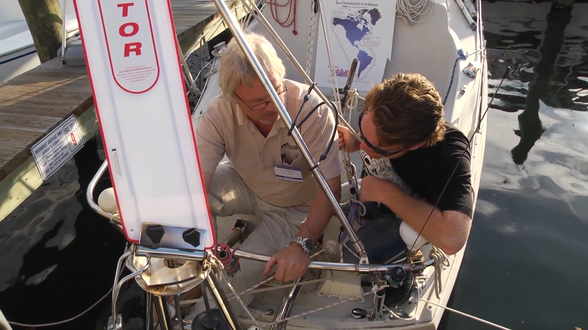 EXTRA: More on Matt's Voyage - Red Dot on the Ocean