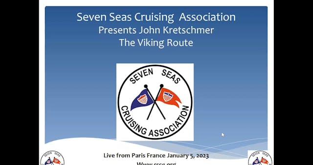 SSCA WEBINAR: THE VIKING ROUTE, JOHN ...