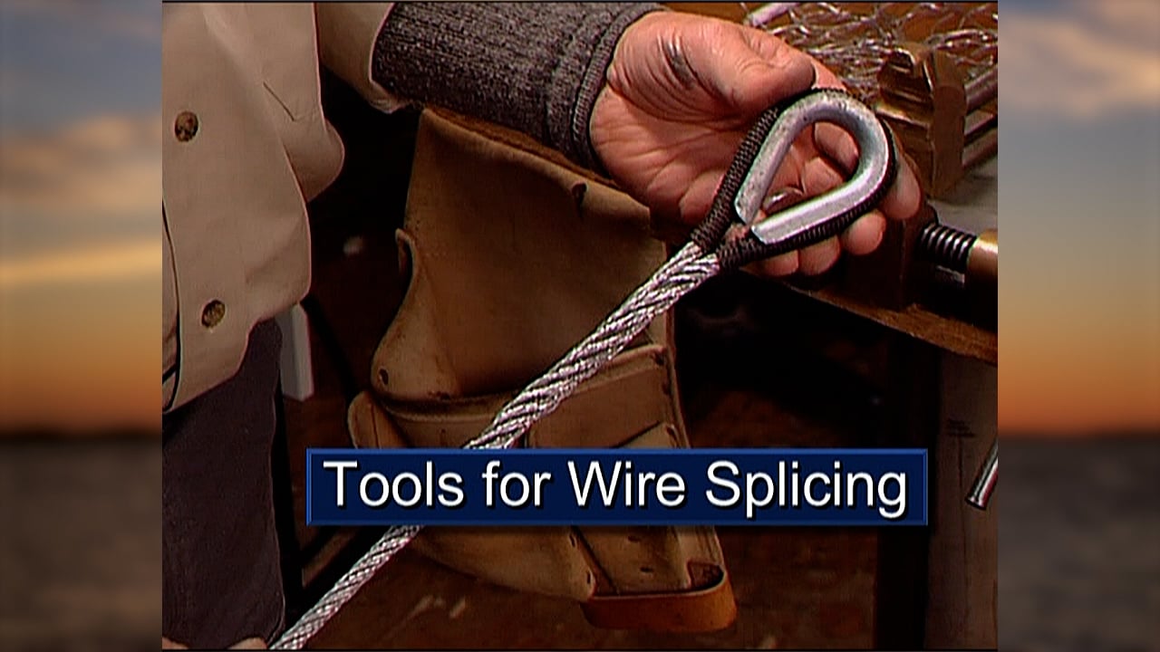 2. TOOLS: Splicing Wire Rope with Brion Toss
