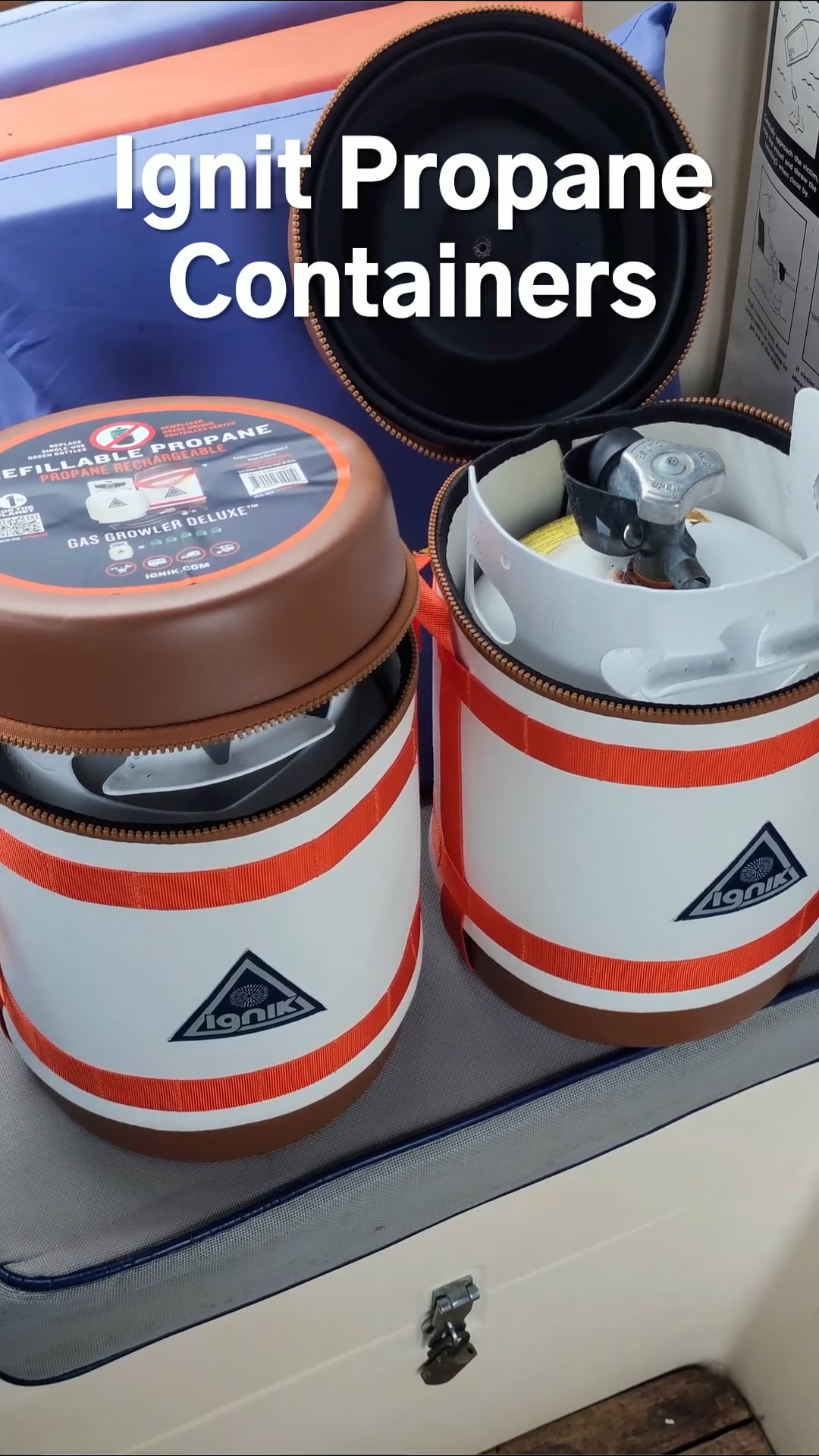 Ignik Propane Tank Containers