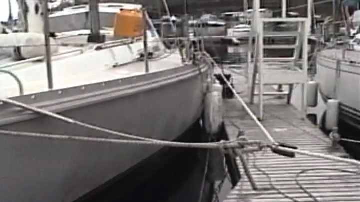 Practicing Heaving To with Larry Pardey