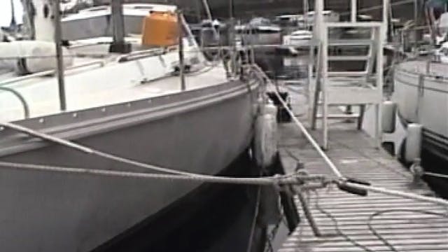 Practicing Heaving To with Larry Pardey