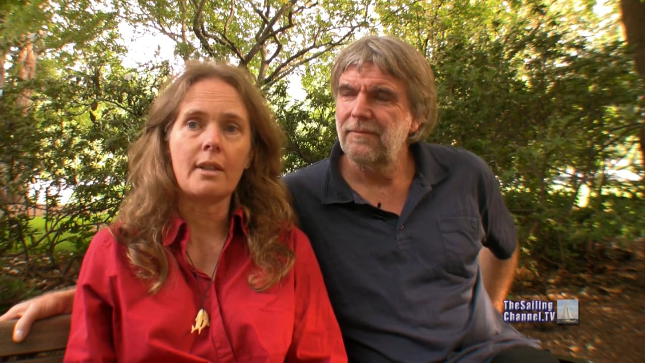 Kicki & Thies on Wanderer III