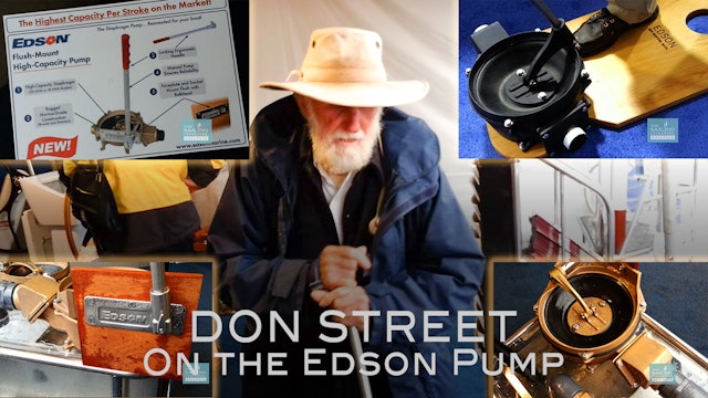 Don Street on the Edson Pump