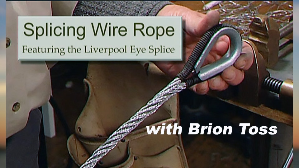 Splicing Wire Rope with Brion Toss