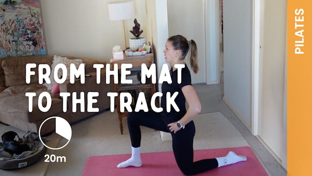 From The Mat To The Track - Pilates