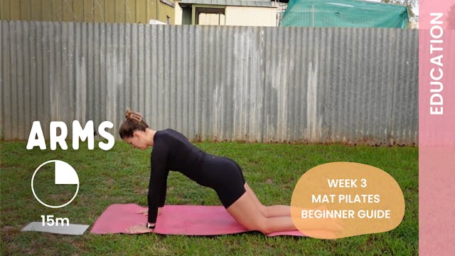 Week 3 - Flow 3 - ARMS - Education