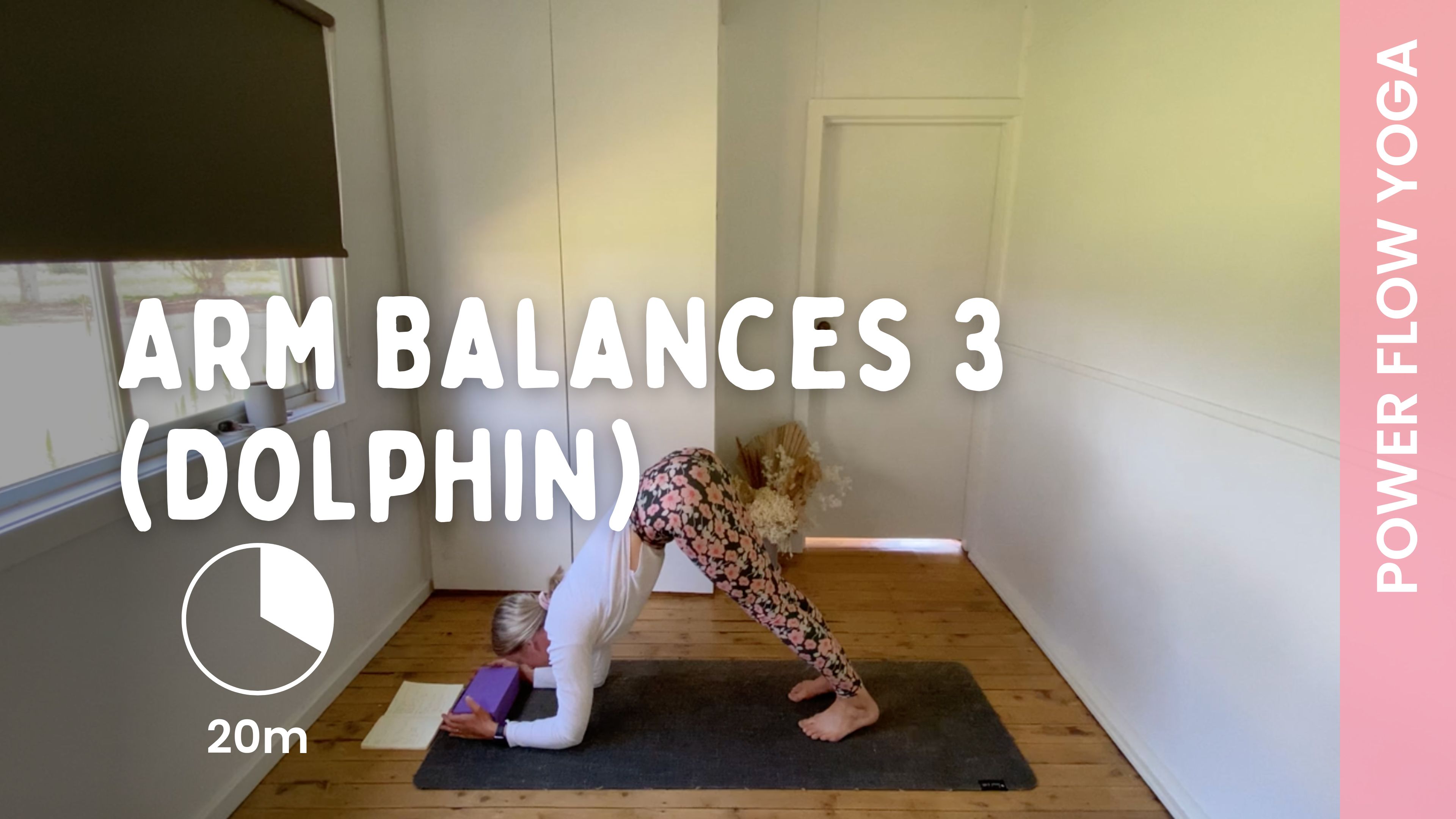 Arm Balances 3 - Dolphin - Power Yoga