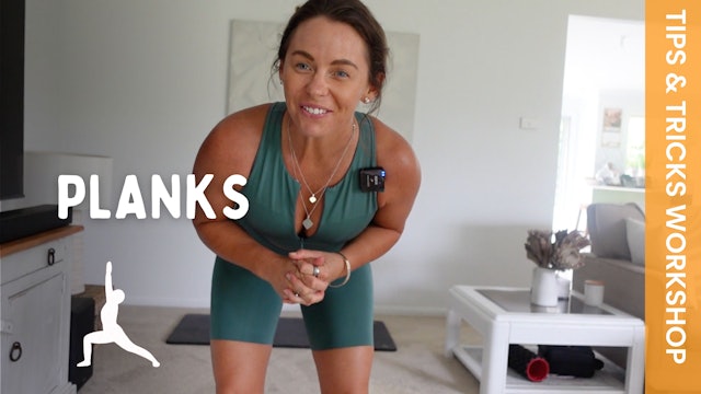TIPS & TRICKS - Pilates - Plank
