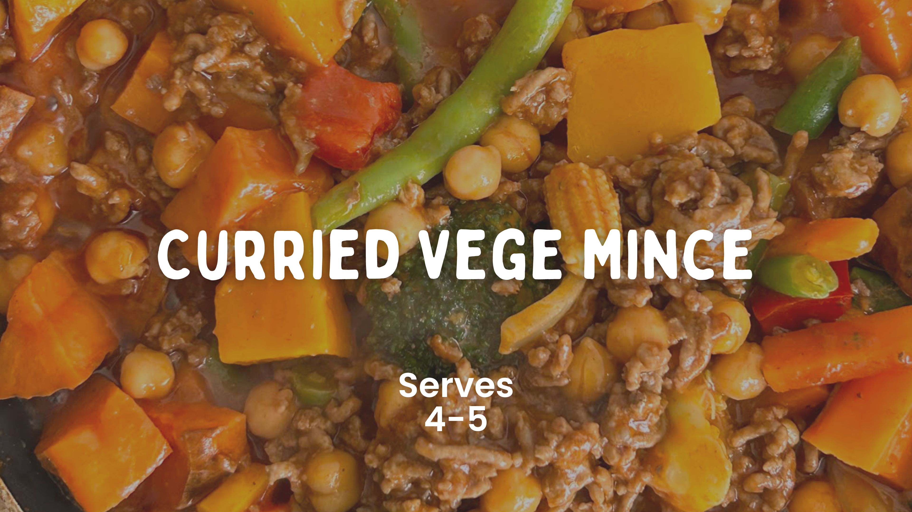 Curried Vege Mince