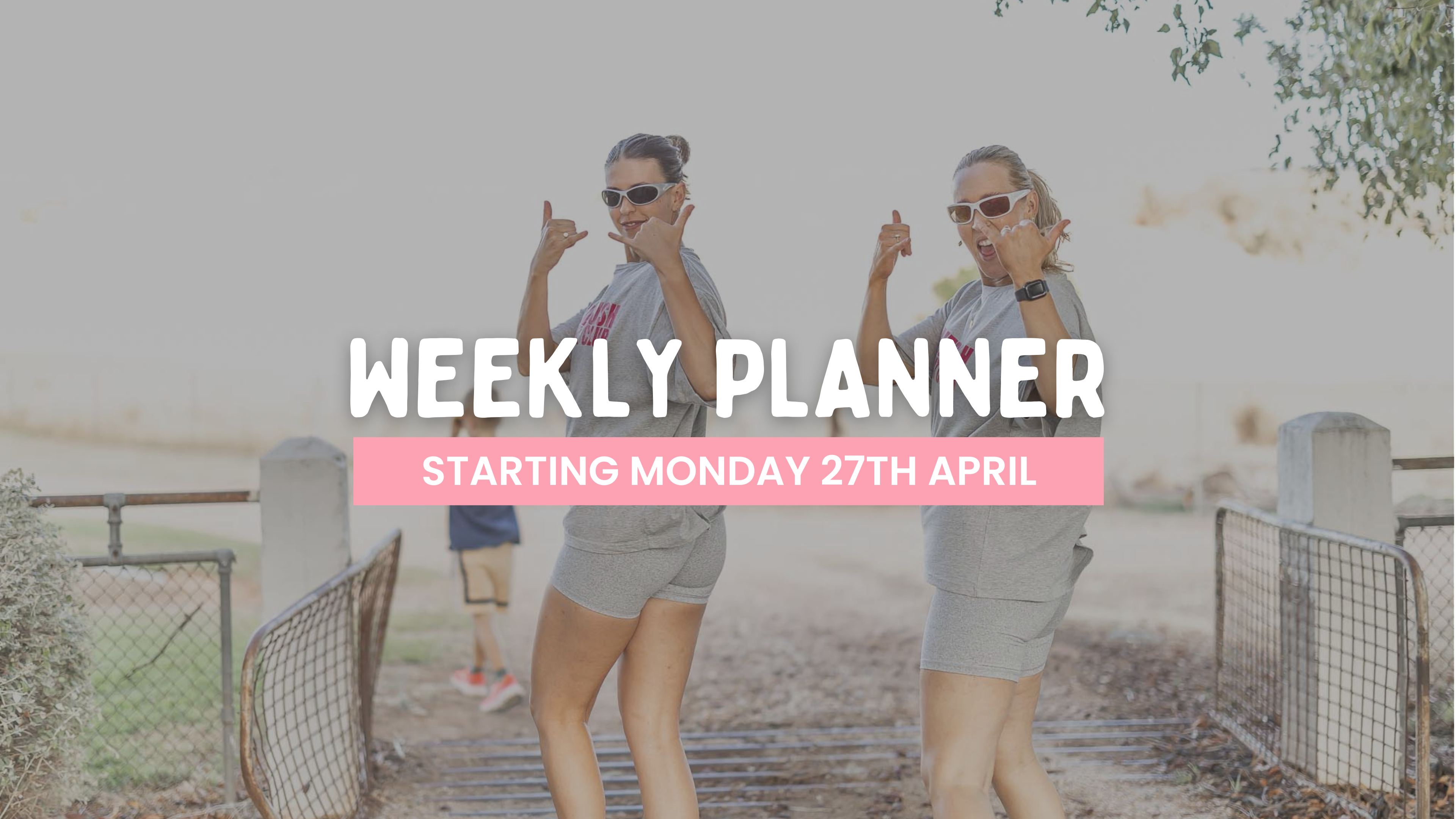 WEEKLY PLANNER