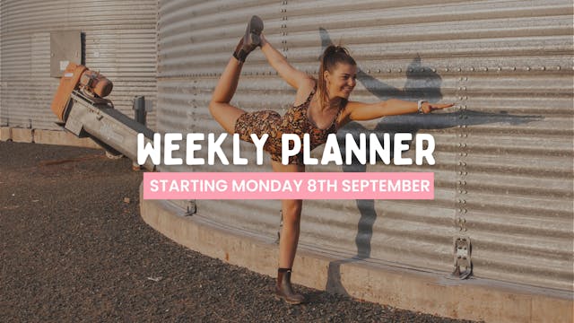 WEEKLY PLANNER