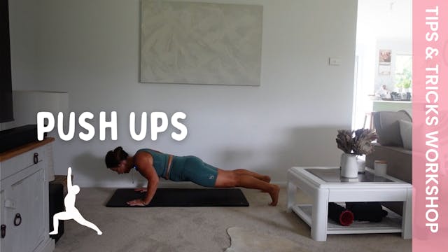 TIPS & TRICKS - Pilates - Push ups