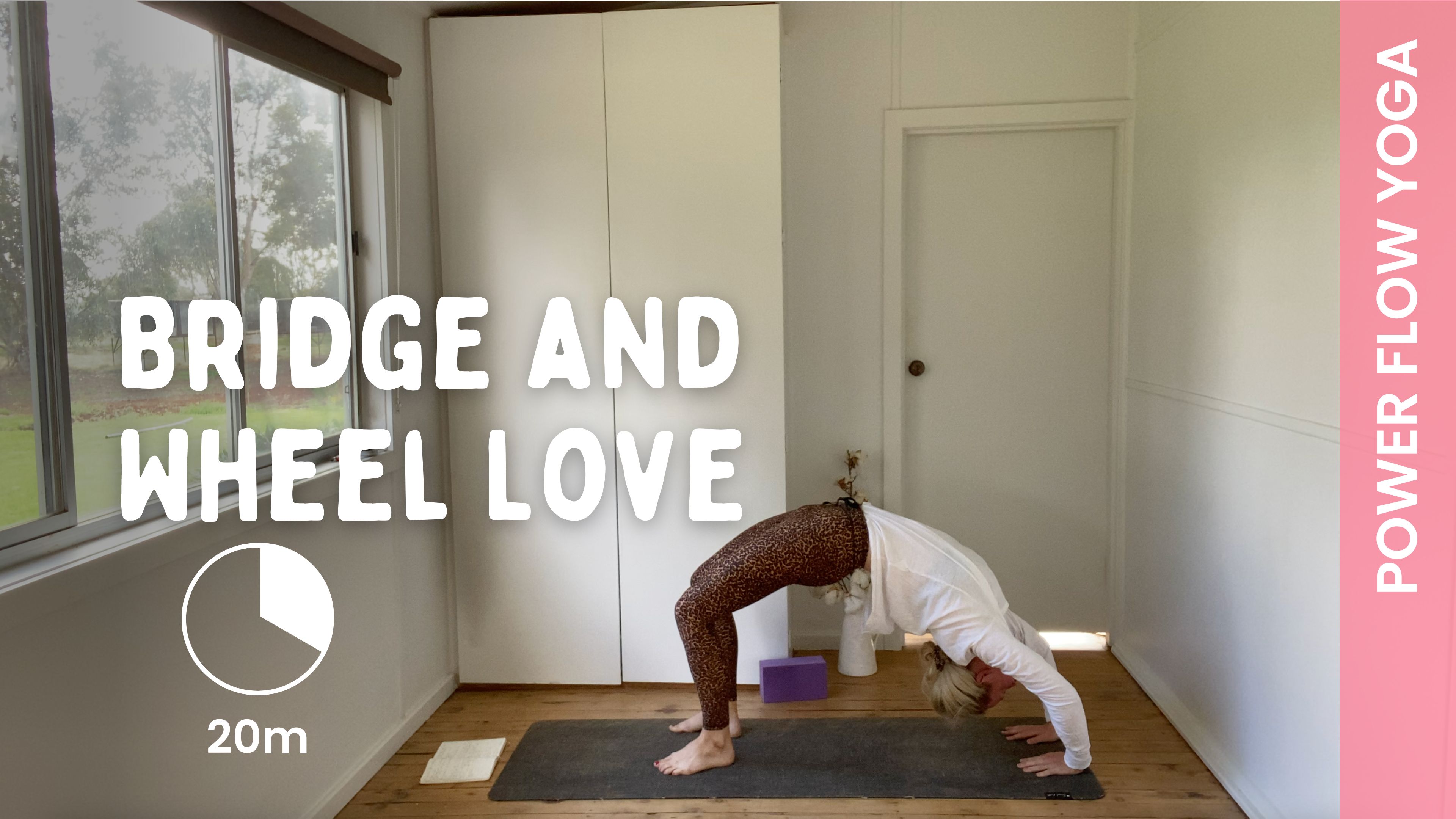 Bridge and Wheel Love - Power Yoga