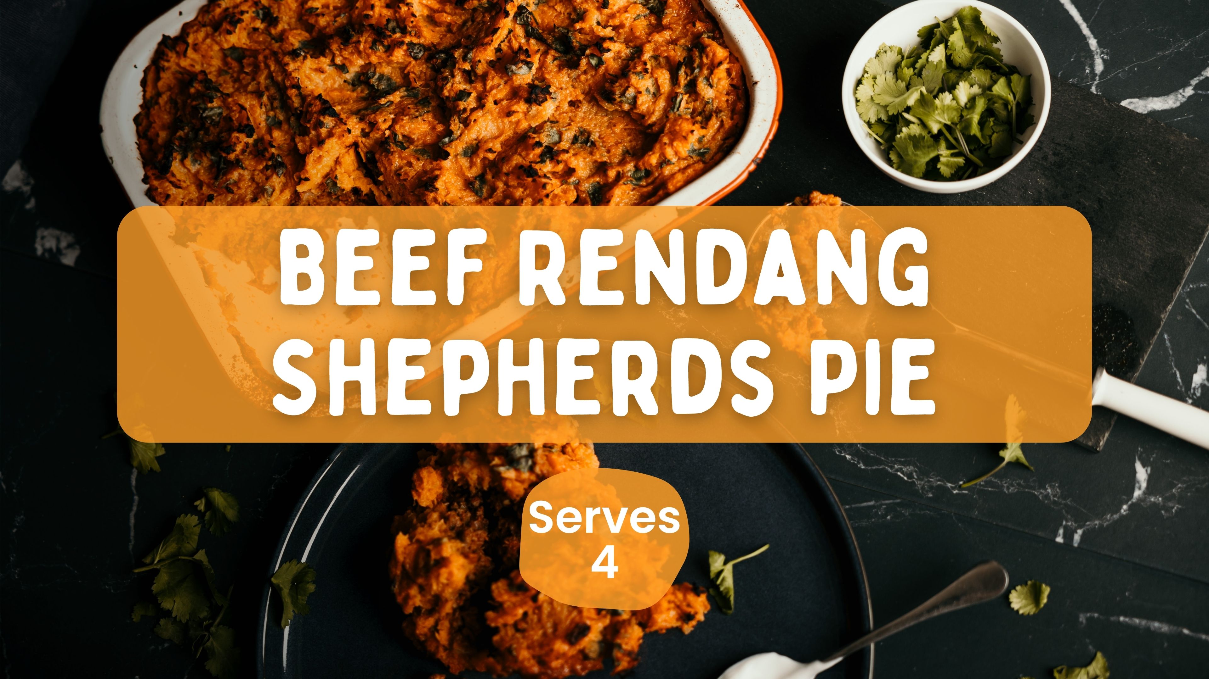 Beef Rendang Shepherds Pie