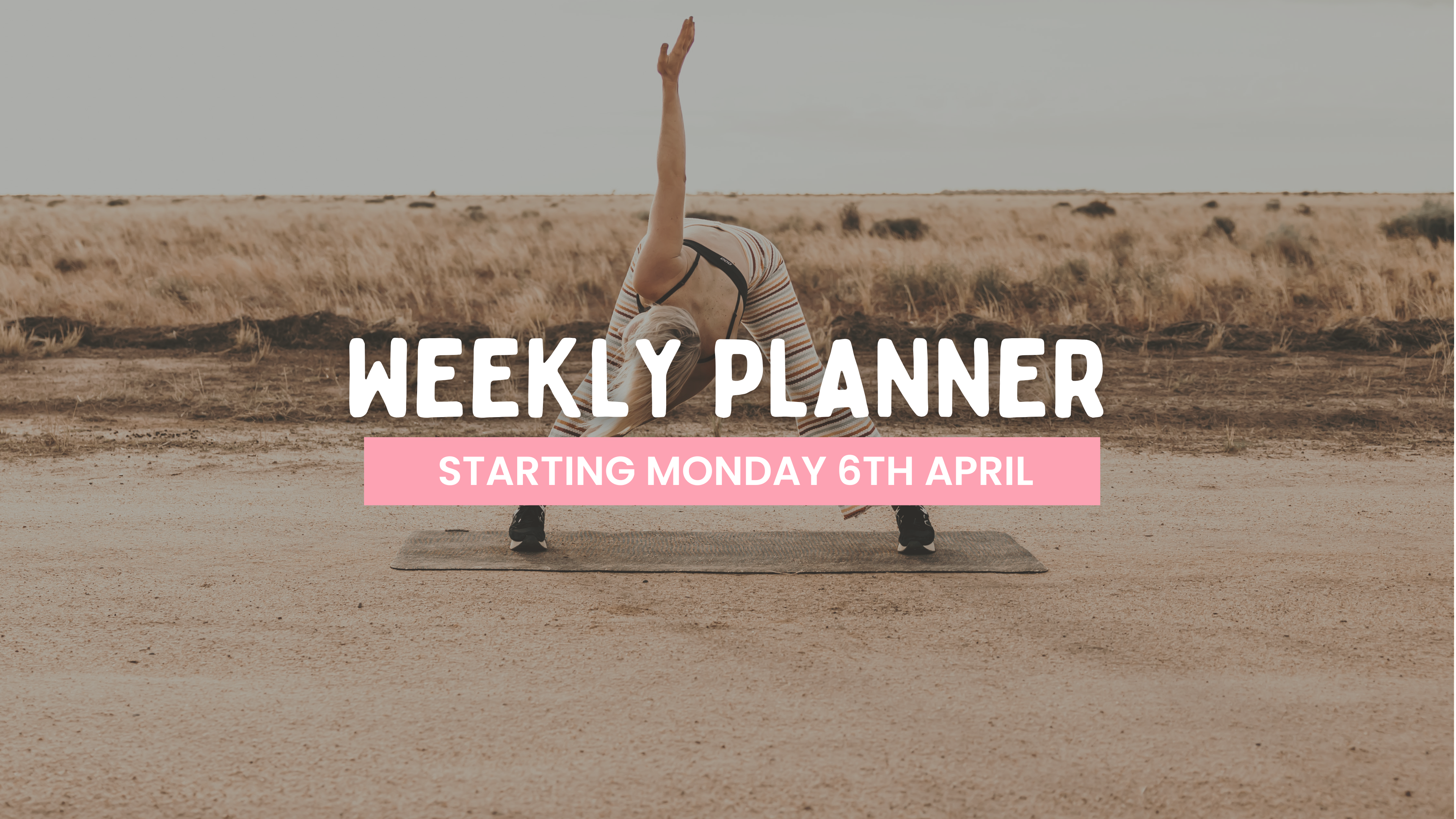 WEEKLY PLANNER