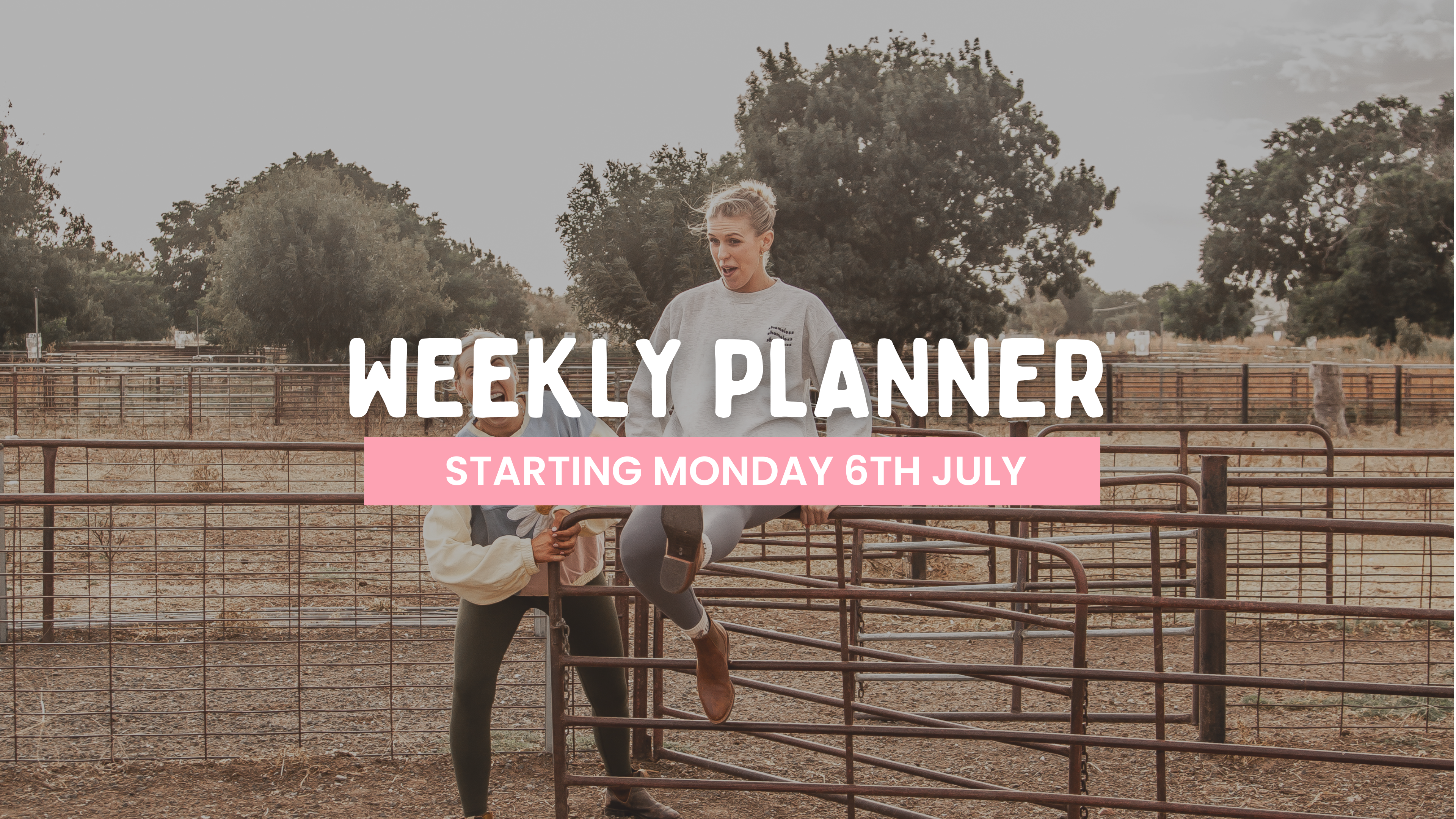 WEEKLY PLANNER