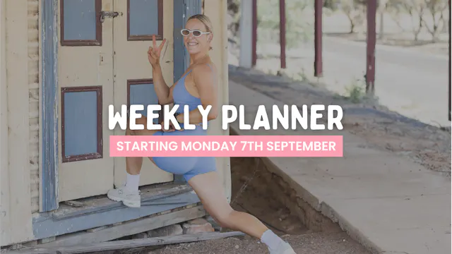 WEEKLY PLANNER