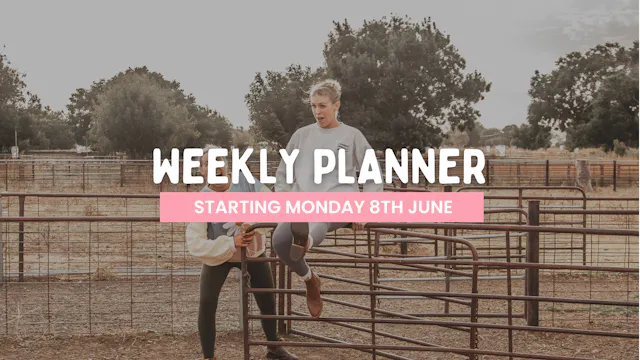 WEEKLY PLANNER