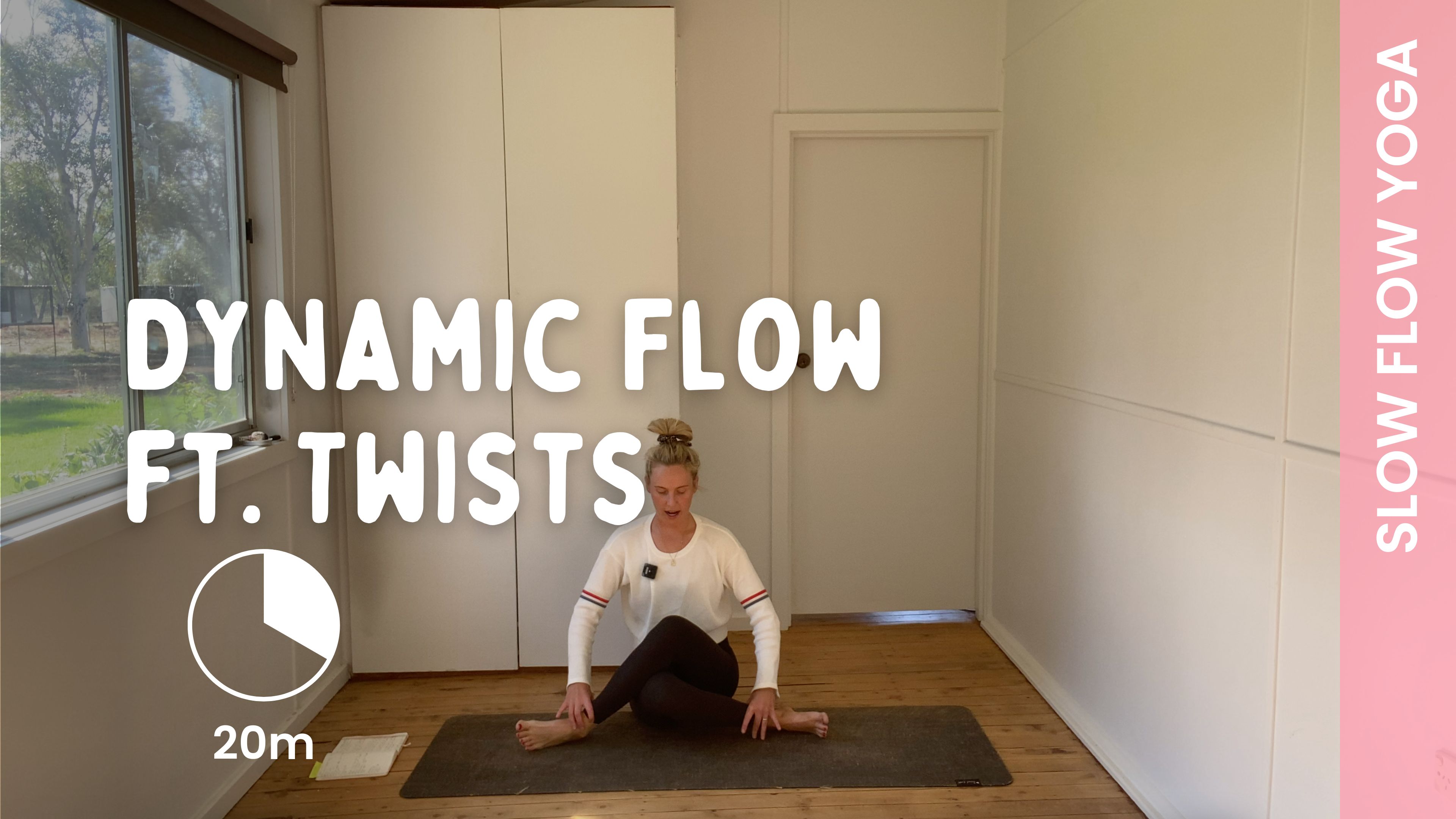 Dynamic Flow ft. Twists - Slow Yoga