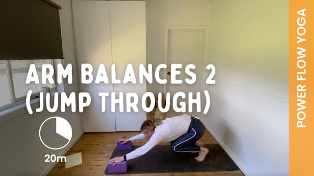 Arm Balances 2 - Jump Through