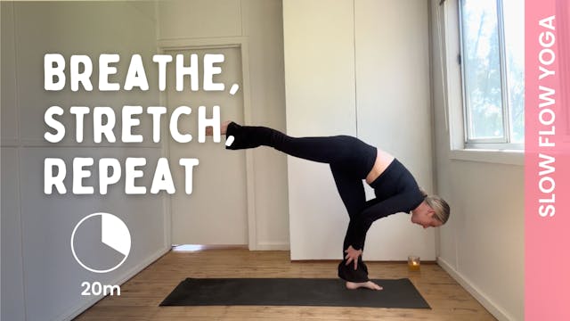 Breathe, Stretch, Repeat - Slow Flow