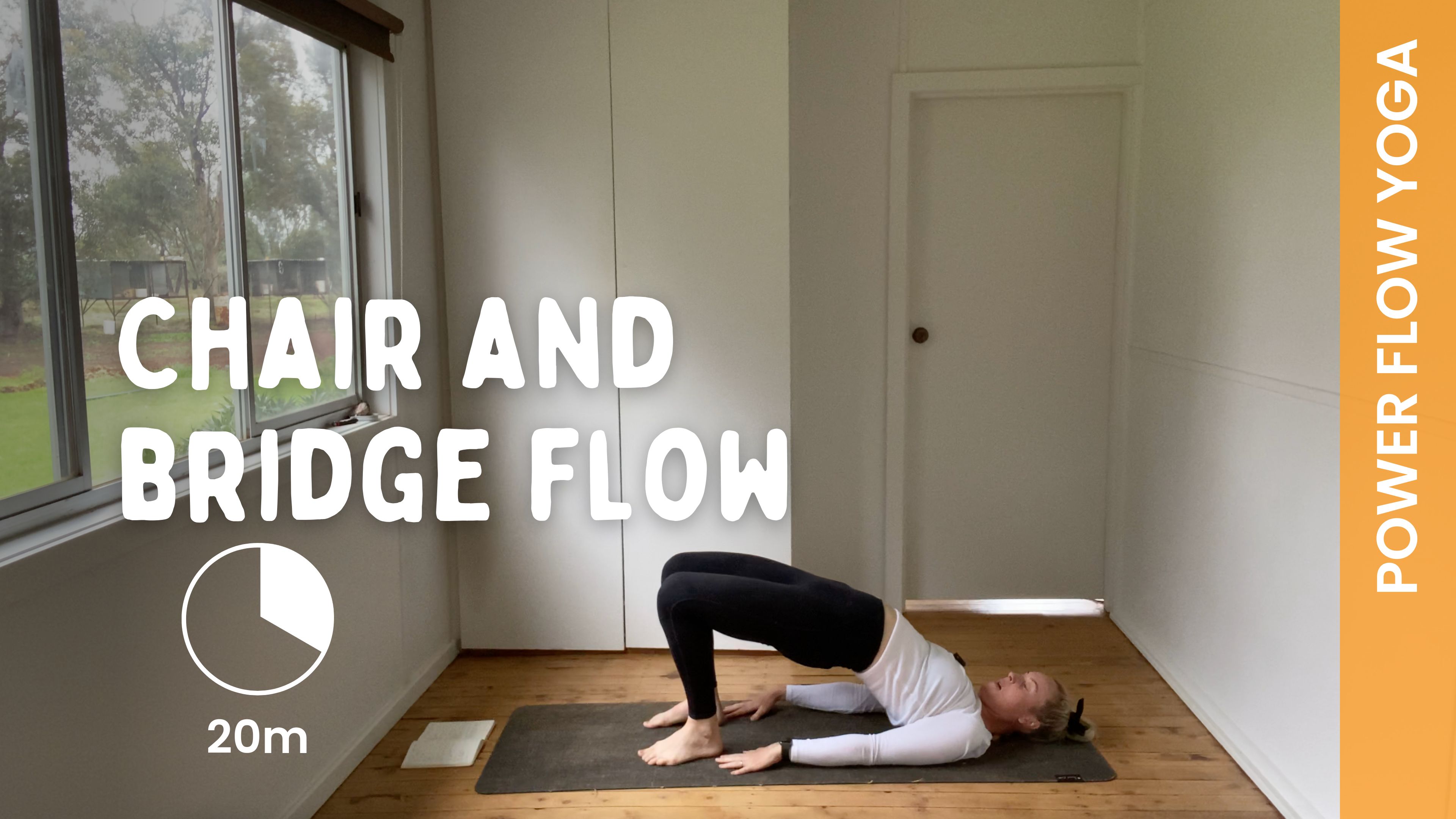 Chair and Bridge Flow - Power Yoga
