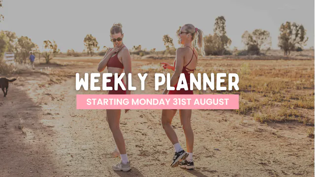 WEEKLY PLANNER