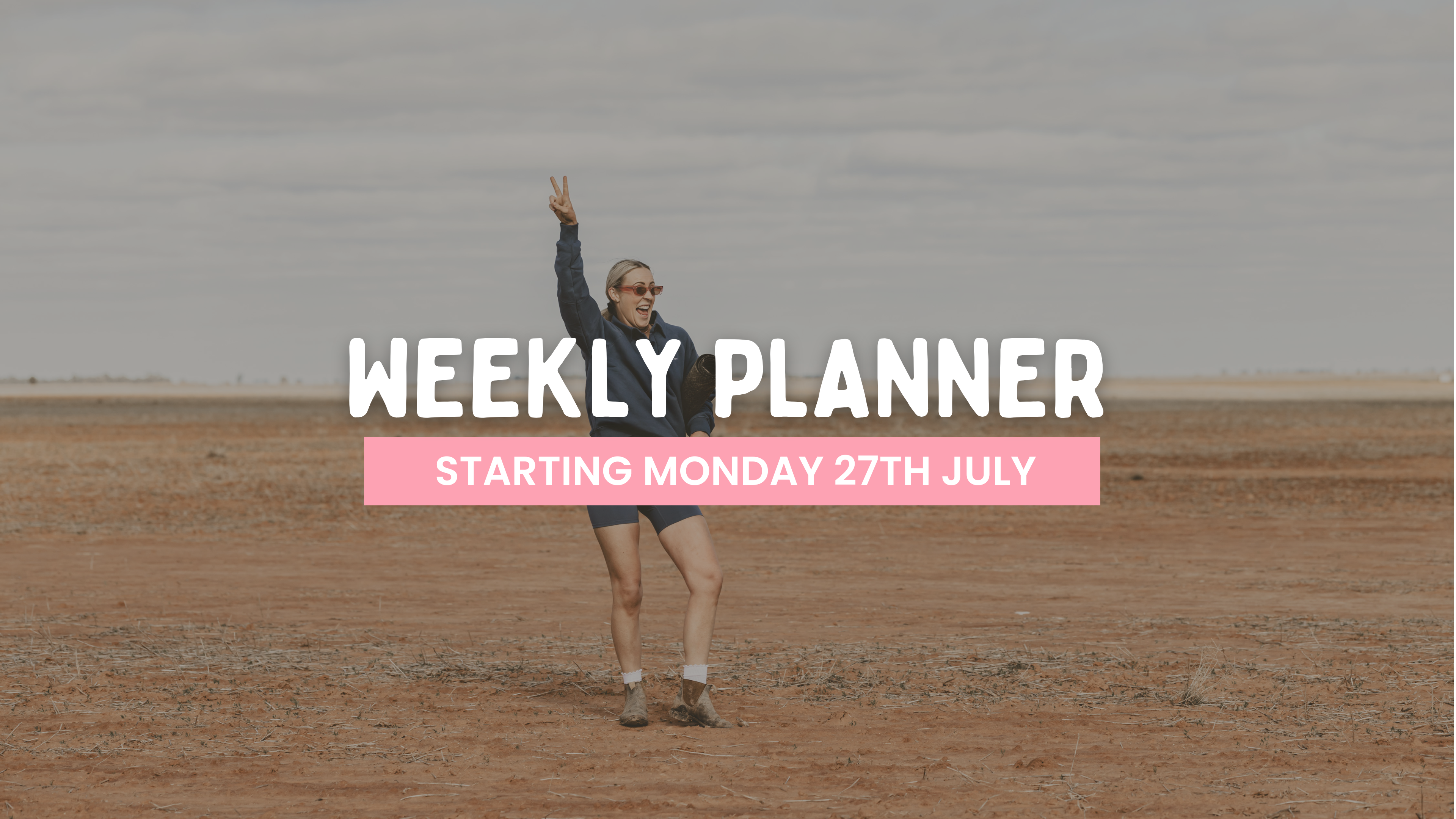 WEEKLY PLANNER